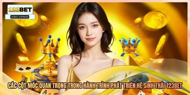 Các cột mốc quan trọng trong hành trình phát triển hệ sinh thái 123bet