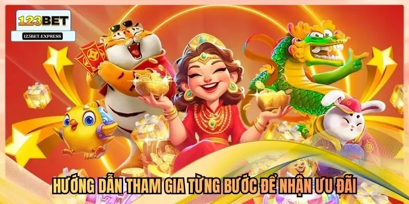Hướng dẫn tham gia từng bước để nhận ưu đãi